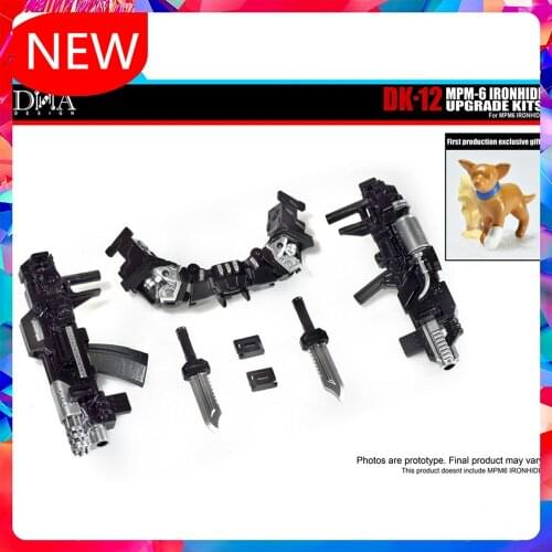 In Stock DNA DK-12 DK12 Upgrade Kit For Transformation Toy Mpm06 SS14 Replacement Foot Knife Gun Weapon Accessories