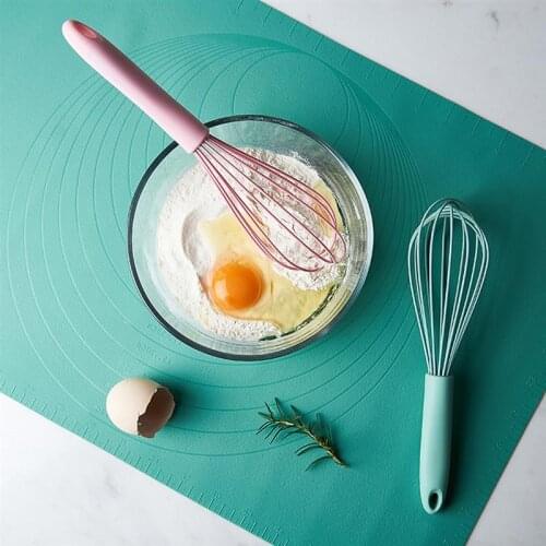 Stainless Steel Whisk Manual Egg Beater Mixer Kitchen Baking Utensil Milk Cream Butter Whisk Mixer Egg Beater Kitchen Tools