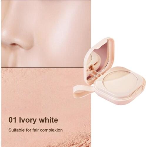 2 Colours Loose Powder Moisturizing Oil Control Makeup Powder Brightening Concealer Breathable Waterproof Setting Powder TSLM1