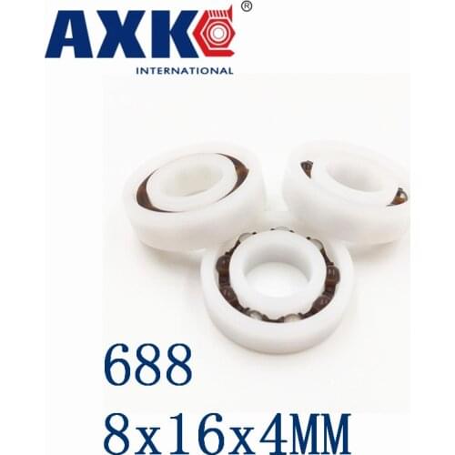 2021 New Arrival Special Offer Thrust Bearing Rodamientos Axk 688 Pom (10pcs) Plastic Ball Bearings 8x16x4 Glass Balls 8*16*4mm