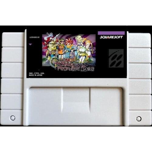 Chrono Triggers Prophets Guile USA -NTSC version 46 pins Video games card NTSC version for Retro Video games Console