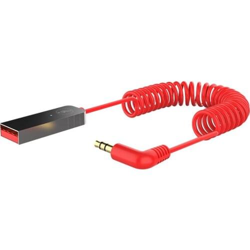 Bluetooth-Compatible 5.0 Adapter Receiver 3.5mm Jack Auxiliary Audio Adapter With Microphone Aux Stereo Music Wireless Receivers