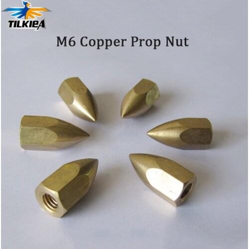 Good Quality M6 Copper Prop Nut for 6mm RC Boat Shaft & Propeller Methanol Boat