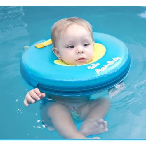 Infant free inflatable child safety swimming ring collar baby neck Swim Circle Float pool accessories dropship Bathing toys