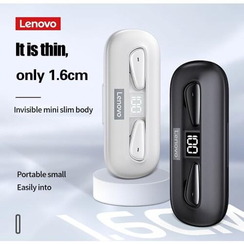 Original Lenovo XT95 headset slim wireless TWS headset wireless Bluetooth headset AI control stereo bass Mic noise reduction