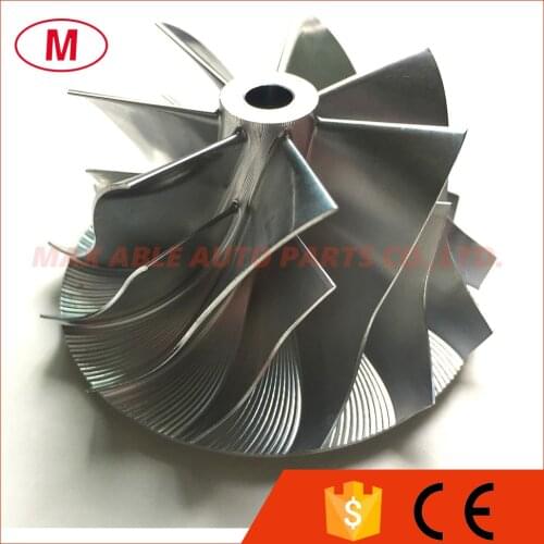 TD05H 20G 49179-43400 52.56/68.01mm 7+7 blades Reverse High Performance Turbo Aluminum 2618/Milling/Billet Compressor wheel