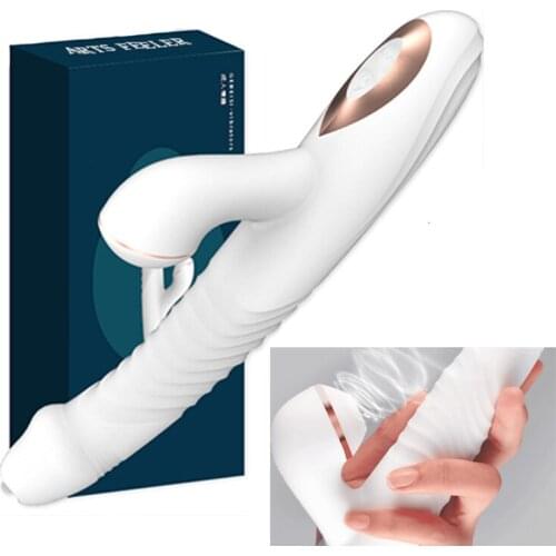 Sucking Vibrator Rabbit Vibrator Tongue Licking G Spot Clitoral Stimulator Swing Heating Dildos Vibrator Sex Toys For Women