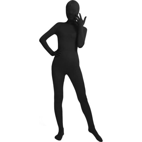 Ensnovo Womens One Piece Full Body Suits Zentai Spandex Stretch Cosplay Costume