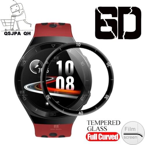 2/3/5pcs Protective Glass Film For Huawei Watch GT 2E GT2 46mm 42mm Curved Soft Fibre Smartwatch Full Screen Protector film