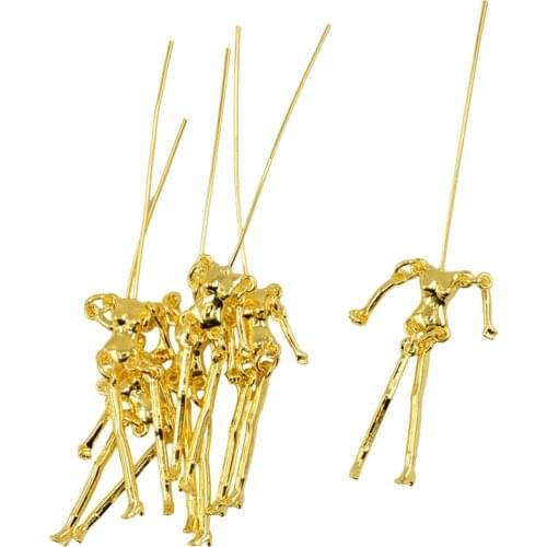 30x Body DIY Dolls Pendant Charms Jewelry Making Necklace DIY