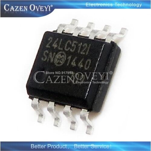 5piece PIC24LC512-I/SN 24LC512-I/SN 24LC512 SOP-8 In Stock