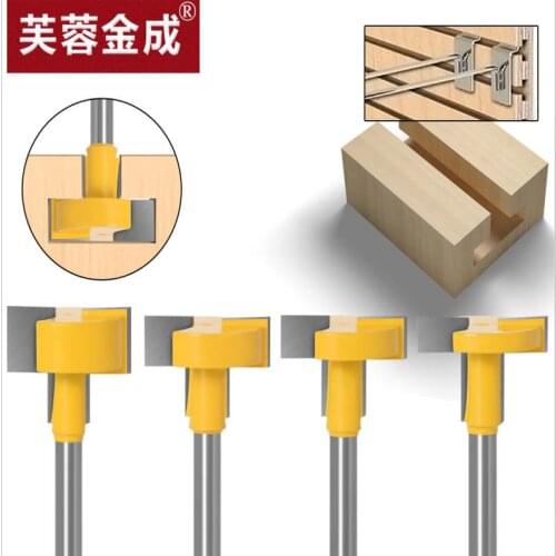 6-shank straight edge T-cutter slotting cutter hook milling cutter 6-shank T-shaped straight cutter