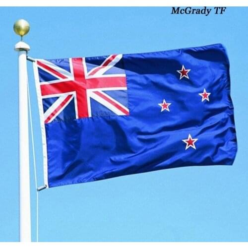 Large New Zealand Flag Polyester National Banner Office/Activity/parade/Festival/Home Decoration New Zealand Flag Drop Shipping