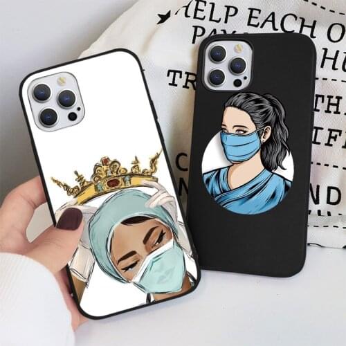Medicine Doctor Nurse Cover For Xiaomi Redmi Mi Note 5 6 7 10 S 10T 11 9 9S 9C 9A 8 8T Lite Pro Max Poco F3 X3 NFC Soft TPU Case