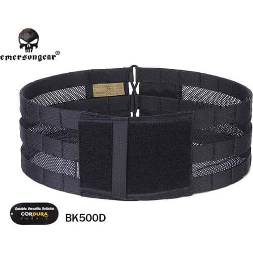 Emersongear Vest Mesh Cummerbund Back Carrier For AVS JPC Vest Cummerbund Waist Combat Black EM7361