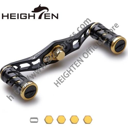 HEIGHTEN Baitcasting Reel Handle forShimano Daiwa Abu Garcia 105mm Tuning Handle CNC High Precision Machining
