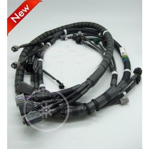 Diesel fuel engine drive cable lines harness 8-98035054-4 for isuzu 4JJ1 JCB130 sumitomo SH120