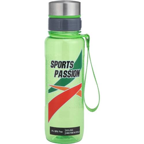 New 620ml space cup, bouncing cup, outdoor riding portable plastic water bottle, sports bottle