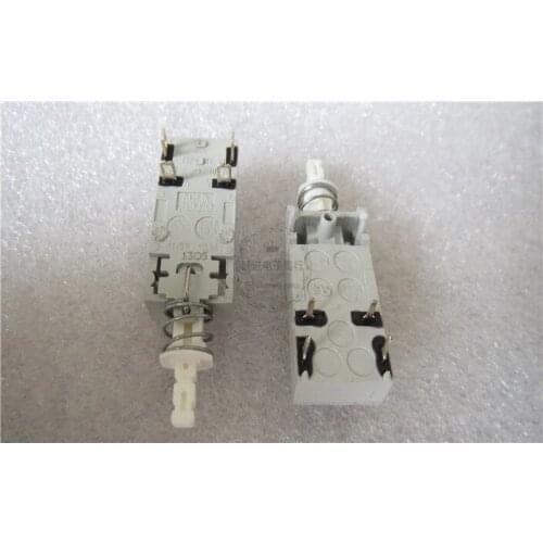 Original new 100% typne series self-locking power switch 4pin with lock TV button switch 6A250V