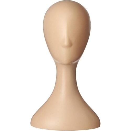 Pro Female Plastic Abstract Mannequin Manikin Head Model Wig Hair Display Stand