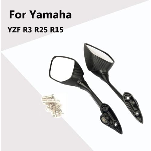Applicable To Yamaha YZF R3 R25 R15 Rearview Mirror Nmax155/XMax Modified Reflector 17-18 Years Motorcycle Mirrors