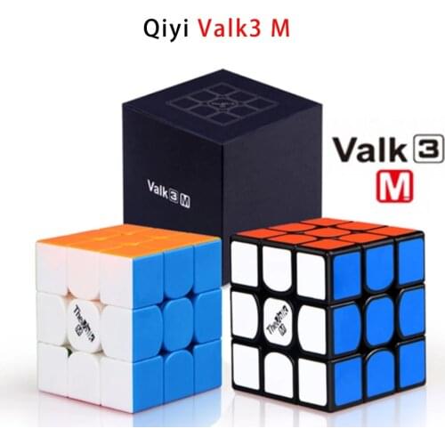 Qiyi Valk3 M 3x3x3 magnetic Magic Cube Puzzle Valk 3 M Cubing Speed cubo magico magnet Speed Cube Professional Educational Toys