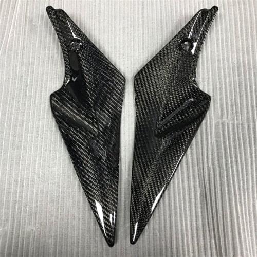 Real Carbon Fiber Tank Side Cover Panel FAIRING for GSXR600 GSX-R600 GSXR 600 GSX-R750 GSXR750 GSXR 750 2006 2007 06 07