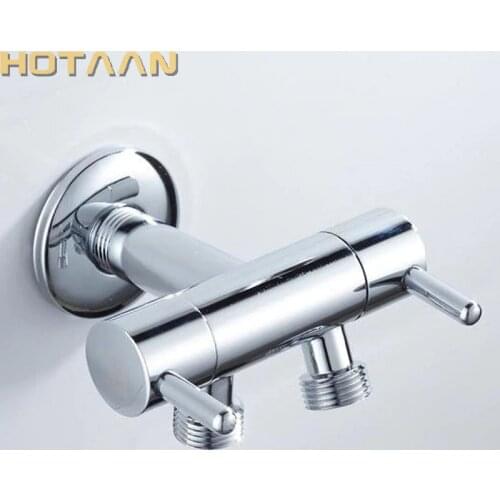 Torneira De Parede free Shipping T008 Brass Chrome Bibcock, Cold Tap, Washing Mashine Faucet, Toilet Bibcock,tap,garden Faucet