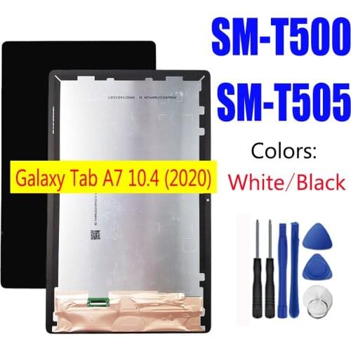 For Samsung Galaxy Tab A7 10.4 (2020) SM-T500 SM-T505 T500 T505 LCD Display Touch Sensor Screen Digitizer Assembly