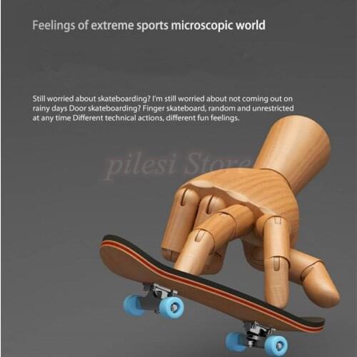 20pcs Professional Stents Fingers Novelty Children Christmas GiftT professional finger five-layer maple bearing alloy wheels