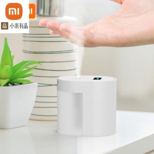 2020 youpin youpin new Portable automatic induction alcohol spray disinfector smart hand disinfection alcohol spray humidifier