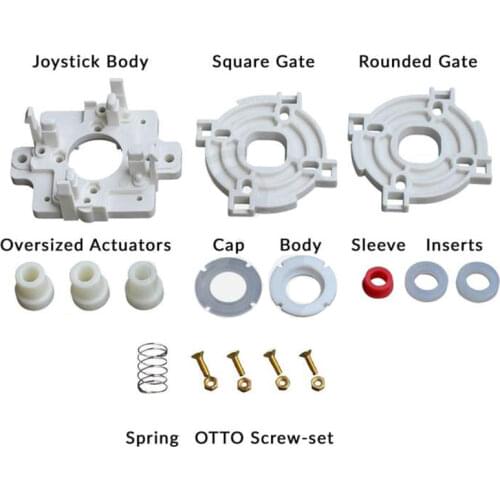 Arcade OTTO DIY V2 Korean Style Kit for Sanwa JLF and Hori Hayabusa Upgrade Kits for Sanwa JLF-TP-8YT JoystickHayabusa Joystick
