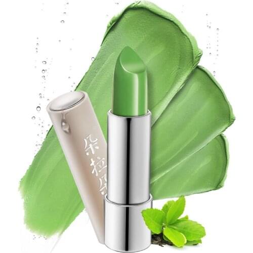 Colorless Waterproof Lip Pure Matcha Balm Plumper Makeup Cream, Natural Plant Moisturizing Hydrating & Restoring Lipstick