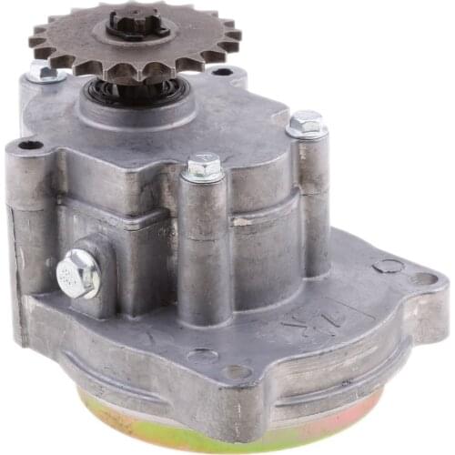 Motorcycle Transmission Gear Box For 49CC 2-Stroke/4-Stroke Engine Mini Pocket Bike ATV PetrolScooter Chopper Aluminum Alloy