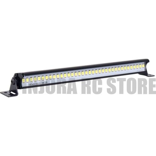 1PCS RC Rock Car Metal 148MM 36 LED Light Lamp Roof Bar for 1:10 RC Crawler Axial SCX10 D90