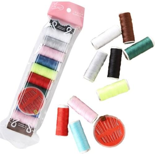 12 Color Sewing Thread Needle Set Household Sewing Bag for Weaving and Sewing Handicrafts DIY Sewing Supplies