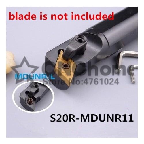 S20R-MDUNR11 95Degree 20mm Lathe Cutting Tools CNC Turning Tool Lathe Machine Tools Internal Metal Lathe Tool Boring Bar