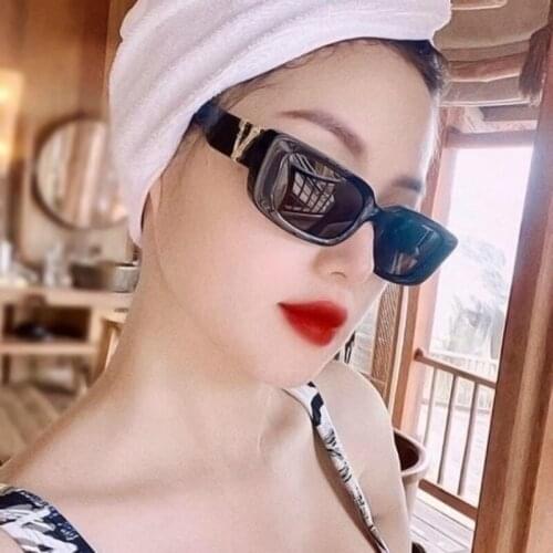 Fashion Rectangle Brand Sunglasses Women Vintage Classic Eyewear 2021 Men Trending Sun Glasses Shades anti-ultraviolet UV400