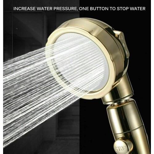Universal Shower Head High Pressure Rain Bath Showers Adjustable Water Saving Showerhead Luxury For Home Hotel Bathroom Sprayer