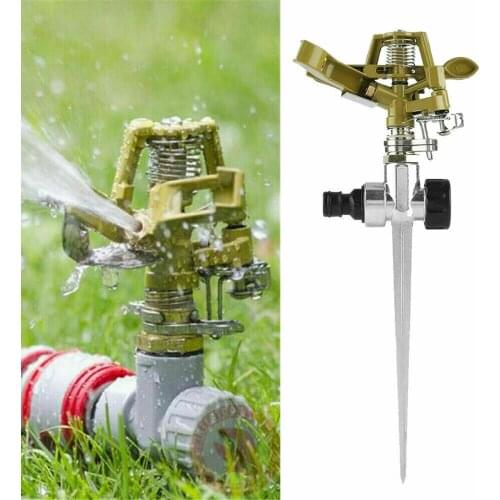Water Sprinkler Metal Spike Watering Sprinkler Irrigation System Water Sprinklers For Garden Lawn Agriculture