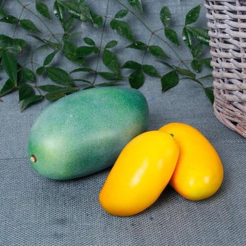 050 Mango model fake fruit fake mango fruit dump, fruit shop decoration geen mango