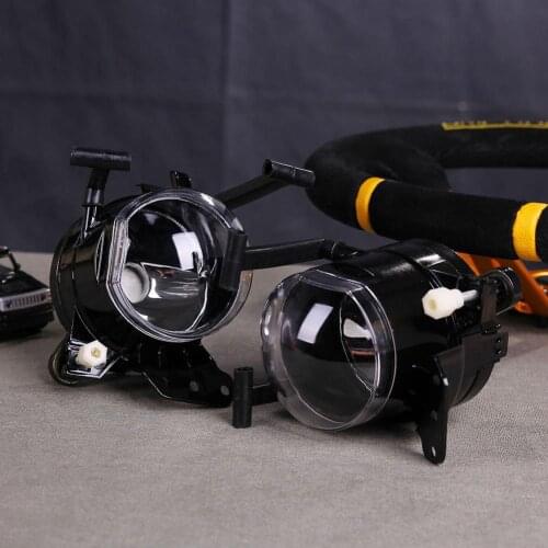 1 Pair Front Bumper Fog light Replacement Signal lamp shade Part ABS for BMW 2004-2007 5 Series E60 Car Exterior lamp shade