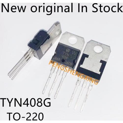 10PCS/LOT TYN408G 8 a 400 v unidirectional thyristor TO-220 New original spot hot sale