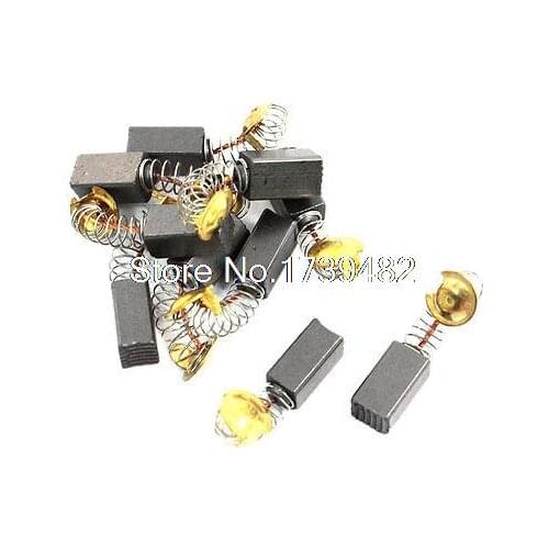 10 Pcs Spare Part Electric Drill Motor 14mm x 8mm x 7mm Carbon Brushes