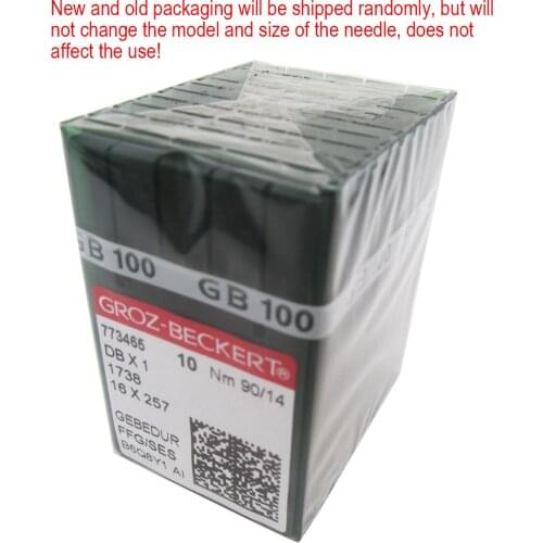 100 GROZ-BECKERT DBX1 16X257 1738 GEBEDUR TITANIUM SEWING MACHINE NEEDLES