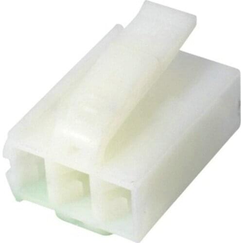 5/10/20/50/100sets 3pin plastic electric auto housing unsealed plug wire harness connector