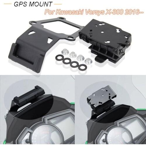 Motorcycle Accessories For KAWASAKI VERSYS X300 Versys X-300 2016-2021 NEW Navigation Bracket Mount Smartphone GPS Holder