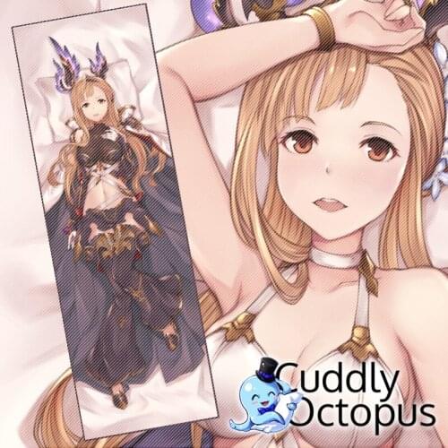 Anime Song Granblue Fantasy Dakimakura Hugging Body 2WAY Pillow Case Cover Japanese Pillowcase Cushion Bedding Xmas Gifts Cud