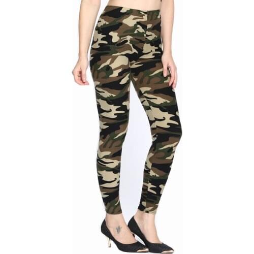 ARDLTME winter leggings fitness Camouflage women print leggings Trouser Army Pants Stretch Legging for female leggings printed