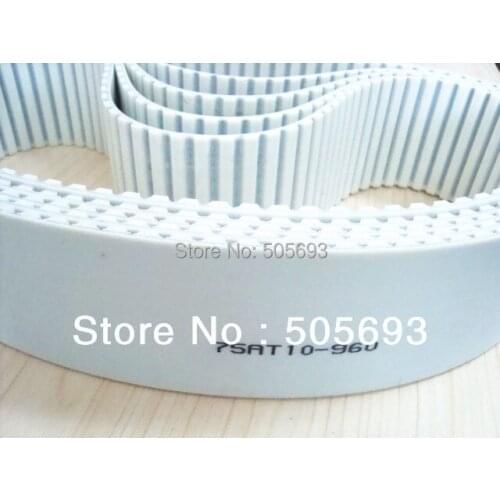 AT10 closed PU belt width 75mm sell by 5pcs/package